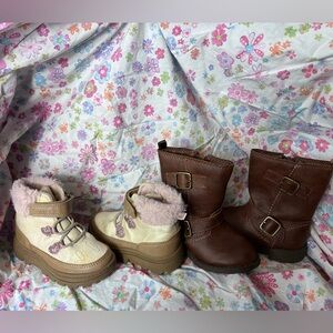 🛍️BOGO🛍️ 5c Carters boots bundle of 2